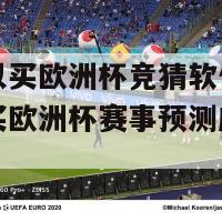 哪里可以买欧洲杯竞猜软件(在哪里能购买欧洲杯赛事预测应用程序)