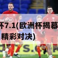 欧洲杯7.1(欧洲杯揭幕战：7月1日精彩对决)