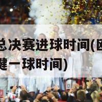 欧洲杯总决赛进球时间(欧洲杯总决赛关键一球时间)