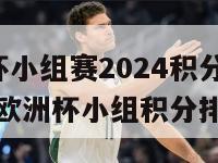 欧洲杯小组赛2024积分多少(2024欧洲杯小组积分排行榜)